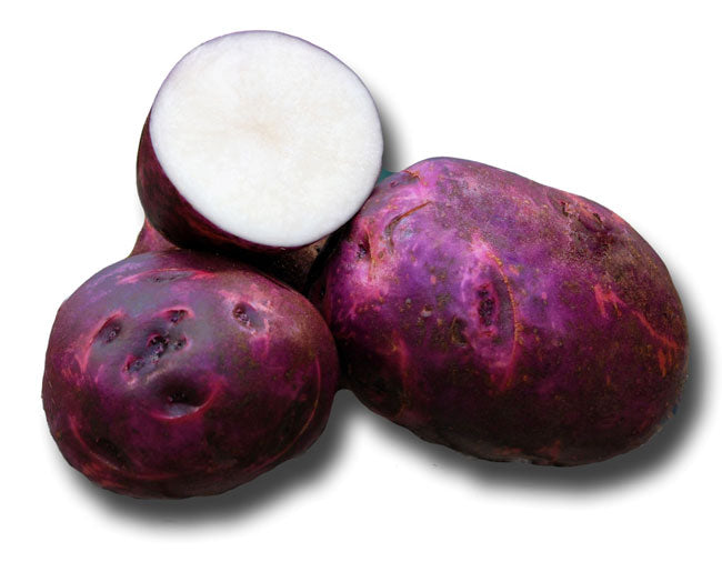 Purple viking Potatoes