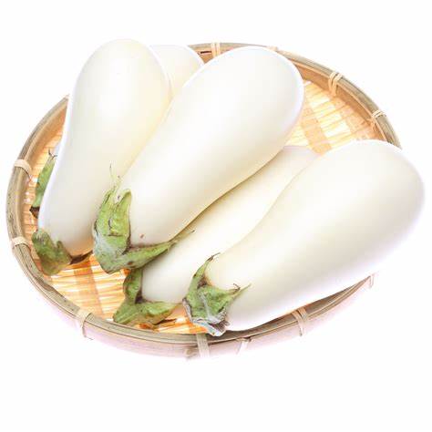 Casper White Eggplants
