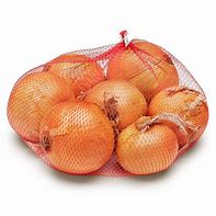 Bag of round onions