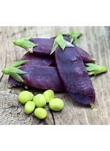 Colored snow peas